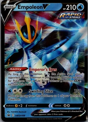 Empoleon V Promo SWSH: Sword & Shield Promo Cards SWSH108 NM - Image 1 of 2