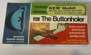 VINTAGE GREIST THE BUTTONHOLER MODELL #1-Z SCHLÜSSELLOCH DESIGN - Bild 1 von 8