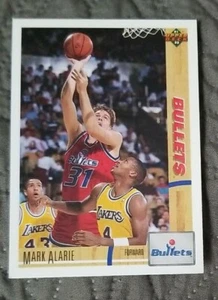 Mark Alarie Washington Bullets 1991 Upper Deck Basketball Card 363 - Picture 1 of 2