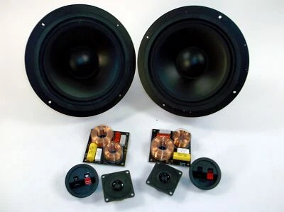 Kit altoparlanti 8 ohm 8 pollici 2 vie coppia 150 watt RMS - Immagine 1 di 4
