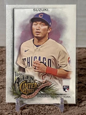2022 Topps Allen & Ginter Seiya Suzuki Chicago Cubs  Rookie RC Card #269 - Image 1 of 2