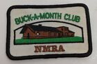 Vtg NMRA Buck A Month Club National Model Railroad Assn Train Museum Patch 