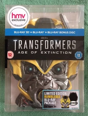 RARE Transformers Age Of Extinction-BNIB Bumblebee Limited Edition,HMV EXCLUSIVE - Image 1 of 4