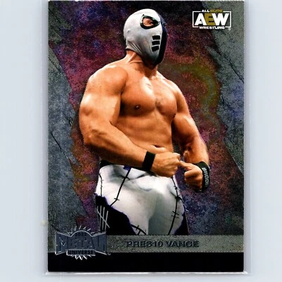 2022 Upper Deck AEW Metal Universe Pres10 Vance Base #57 - Image 1 of 2