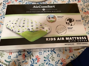 Kids Air Mattress, Toddler Inflatable Air Bed with Star Sheet and Air Pump - Picture 1 of 6