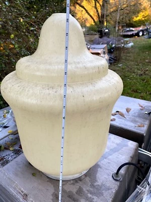 22 «Высокий POST или уличный фонарь глобус бежевый желудь 8» шеи, уличный свет глобус - Изображение 1 из 4