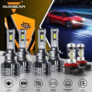 CANBUS LED Headlight High Low Fog Kit White For Mercedes GL350 GLK350 2010-2012 - Picture 1 of 19
