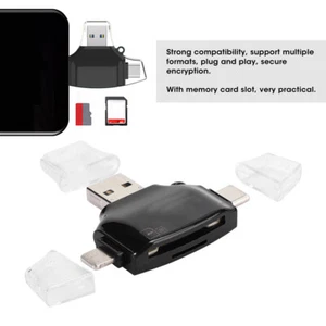 Multi-Function Four-in-One Memory Card Camera OTG Card Reader - Afbeelding 1 van 9