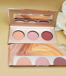 Bareminerals Desert Bloom Gen Nude Mini Blush Trio 0.07 New In Box - Picture 1 of 14