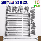 10 Packs 316 Stainless Steel Balustrade Kit Jaw Swage Bottlescrew For Wire Rope