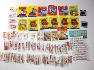 Bazooka Joe Kaugummi Mini Comics Posten Vintage Wachsverpackungen Candy Rock Klebeband Barf Boys gpk - Bild 1 von 8