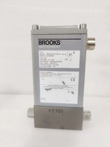 BROOKS INSTRUMENTS THERMAL MASS FLOW CONTROLLER SLAMF60SG1JA0K2AI - Picture 1 of 4