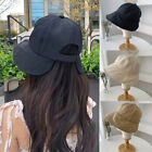 Sommer Sonnenhut Damen UPF 50+ UV-Schutz Motorhaube Schirmmütze Hut mit breiter