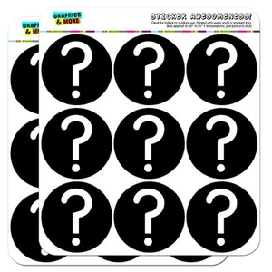Mystery Question Mark 2" Scrapbooking Crafting Stickers - Picture 1 of 1