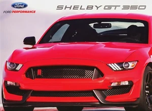 2016 Ford Mustang Shelby GT 350 Performance Sales Brochure - New - Picture 1 of 1