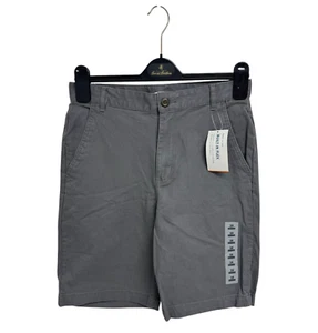 Old Navy Boys Bermuda Shorts Built In Flex Gray with pockets size 16 - Picture 1 of 5