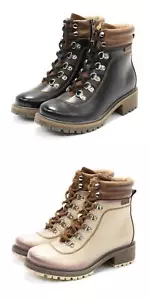 NEW Patrizia Women's Expedition Lace-Up Side Zip Ankle Boots - Picture 1 of 22