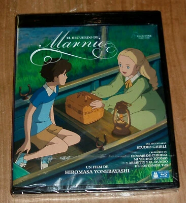 The Memory Of Marnie Blu-Ray New Sealed Studio Ghibli Manga (Unopened R2 - Image 1 of 3