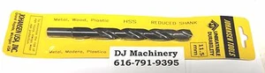 11.5mm 2pc SHIPS FROM USA Twist Drill bits High speed steel 3/8 Reduced shank - Imagen 1 de 2