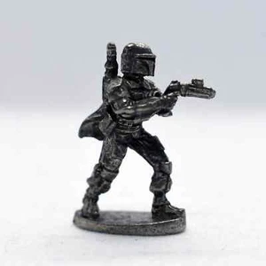 1997 Star Wars Classic Trilogy Monopoly Replacement Boba Fett Token 1122! - Picture 1 of 2