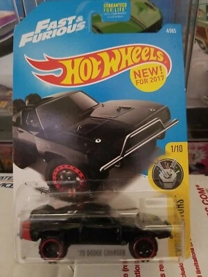 Hot Wheels 2017 '70 Dodge Charger #4 Experimotors 1/10 4/365 - Image 1 of 2