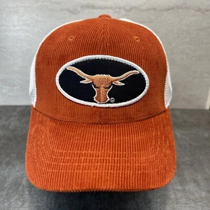 Vintage Texas Longhorns Zephyr Hat Z Corduroy Mesh Trucker Snapback NWT H54 - Picture 1 of 10