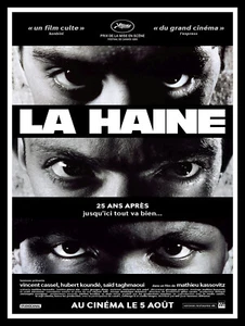 La Haine Movie Poster Print & Unframed Canvas Prints - Picture 1 of 2