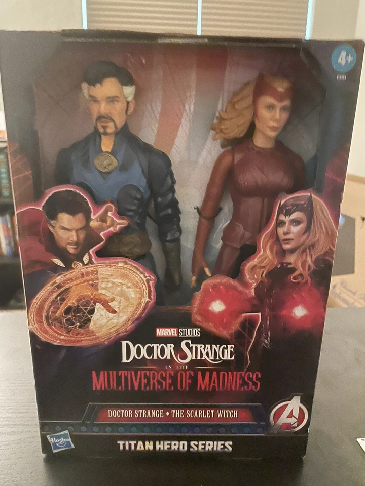 Marvel Avengers Doctor Strange & The Scarlet Witch Titan Hero Series 2pk Hasbro Foto 1 de 1