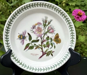 Portmeirion Botanic Garden Rosa Canina Salad Plate By Susan Williams-Ellis - Picture 1 of 7