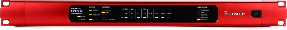 Focusrite RedNet D16R MkII 16x16 Dante Digital Audio Interface - Image 1 of 1