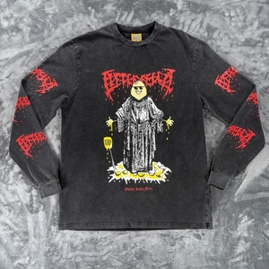 Little Fellas "Metal Fella" Long Sleeve Cold Ones Maxmoe Cool Shirtz Men L - Picture 1 of 9