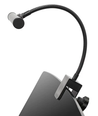 Notenpult LED Leuchte, Flügelleuchte, Schwanenhals, Pianelli - Bild 1 von 4