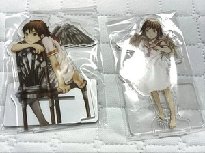 Yoshitoshi Abe Ausstellung Event Artikel Acryl Stand Figur Haibane Renmei Rakka A - Bild 1 von 2