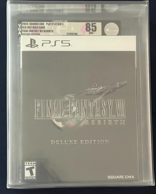 Final Fantasy VII Rebirth Deluxe Edition (PS5) VGA 85 NM+ Graded - SEALED FF7 - Image 1 of 4