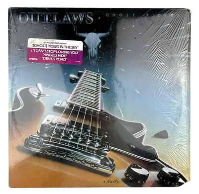 The Outlaws Ghost Riders vinyl record LP 80s Classic Rock NM w/ Shrink wrap - Image 1 of 4