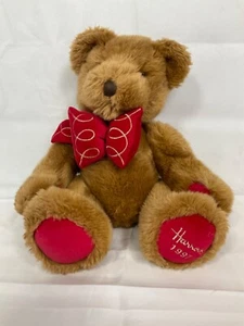 Harrods Christmas 1997 Collectable Medium Seated Teddy Bear Plush 44cm - Picture 1 of 11