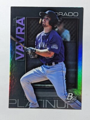 Terrin Vavra 2020 Topps Bowman Platinum #TOP-68 Colorado Rockies - Image 1 of 2
