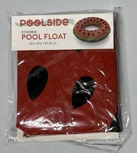 Watermelon Poolside Inflatable Pool Float 33in DIA - Picture 1 of 1