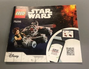 LEGO Star Wars Millennium Falcon Micro-fighter 75295 Instructions Manual Only - Picture 1 of 1
