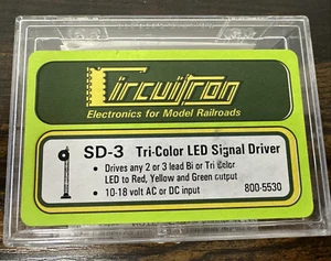 Circuitron Model SD-3 Tri-Color Signal Driver 800-5530 10-18 Volts DC NIP! - Picture 1 of 7