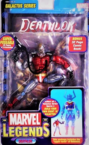 Marvel Legends Galactus Series Deathlok Action Figure 2005 Toy Biz 71139 Cover