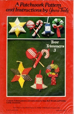 NOS A Patchwork Pattern by Yours Truly Sewing Quilt Craft 3935 "Tree Trimmers 3" - Image 1 of 4