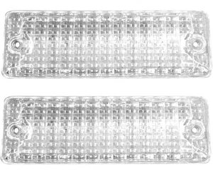 1968 69 70 70 71 72 El Camino Back-Up Lamp Light Lenses/Pair Left & Right TU69BN - Picture 1 of 1