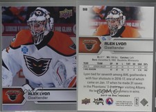 2017-18 Upper Deck AHL Rainbow Foil Alex Lyon #98 Rookie RC