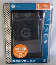 G-Technology 1TB G-DRIVE ev RaW USB 3.0 Hard Drive with Rugged Bumper