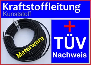 Benzinleitung KUNSTSTOFF 8mm VW Golf I GTI Cabrio Caddy Scirocco 1.8 16V G60 VR6 - Bild 1 von 2