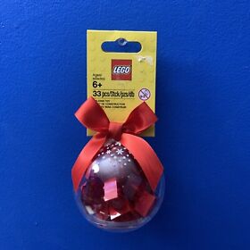 LEGO Holiday Ornament with Red Bricks 853344 Bauble 2011 Sealed