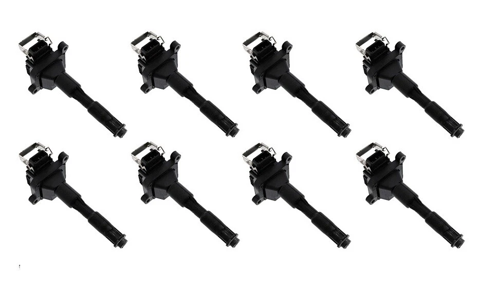 Juego de 8 bobinas de encendido BOSCH 0221504029 para BMW 540i, 740i, 740iL, 840Ci, M5, X5 Foto 1 de 1