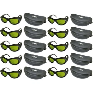 10pc 200-2000nm IPL CE OD5+ UV400 Laser Protection Goggles Safety Glasses - Picture 1 of 9
