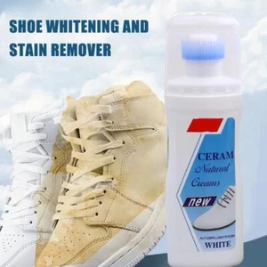 Shoes Whitening Cleansing Gel Shoe Yellow Stain Remover Brightening Clean V3J6 - Picture 1 of 13